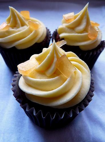 Whole Wheat Ginger Cupcakes